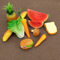 Simulation foam vegetable fake fruit photo ornaments home decoration fake Grape Apple watermelon lemon pumpkin props