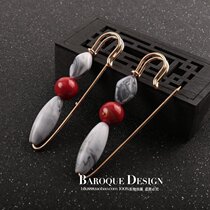 New special discount wool cardigan big pin hat school bag decoration can be used as pull head exaggerated large brooch