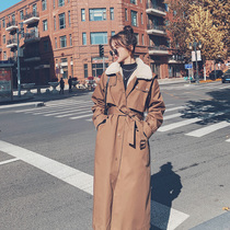 The waist is thin goddess Fan Pi overcomes the tooling cotton clothes women 2021 Winter New plus velvet padded cotton jacket