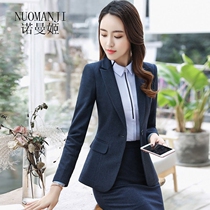 Norman Ji Temperament One Slim Fit Fashion Career Suit High-end Atmospheric Ladies Workwear Business Suit Tide