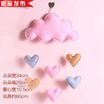 Surprise room classroom room decoration 3 Wall Wall girl children pink dress pendant decoration decoration decoration