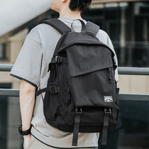 New shoulder bag mens fashion trend backpack large capacity travel bag Junior High School High School students Tide brand book bag
