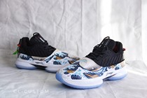 New shoes without shoes Wei 7 Kanagawa Surf theme Chang Lin CLCustom sneakers custom hand-painted Diy service