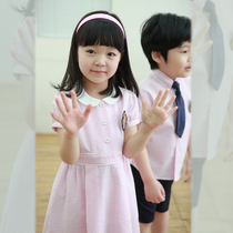Kindergarten Garden clothes primary and middle school students Banfu Summer Yingren School of the School Wind 61 Performance of the Han version Performance