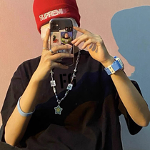 FOG FEAR OF GOD Season 7 main line joint name rich FG flocking letter print High Street short sleeve T-shirt tide