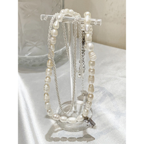 SYT fairy matching single product double layer pearl necklace woman 2021 new 100 hitch-style Korean version accessories