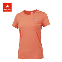 Star outdoor women short sleeve function round neck T-shirt AGTD12284 t shirt short sleeve t-shirt women Quick Dry