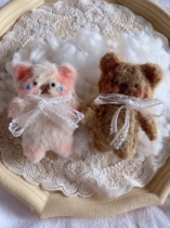 Spot handmade sewing doll Bear rabbit teeth