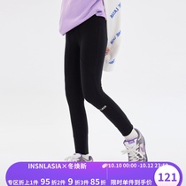 INSNLASIA original basic solid color riding trousers tide brand womens autumn and winter matching leggings