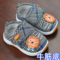 Spring and Autumn Baby Mens Childrens Toddler Shoes Baby Girls Breathable Canvas Shoes 1-3 Years 2 Non-Slip