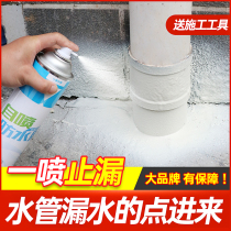 House Waterproof Leakage Spray Paint External Wall Paint Anti-Leak Glue Roof Cracks Leak Material Roof Leak King Spray