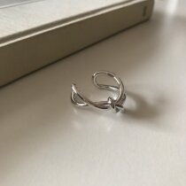 PAUSA ANN 2018 vol 6 knot opening ring female ins tide fashion personality niche design
