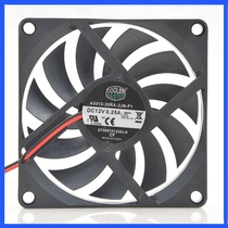 Cooler Master 8cm 12V 0 25A 8010 A8010-20RA-2JN motherboard ultra-thin silent fan