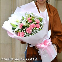 Carnation Jiangsu Yancheng City Funing County Sheyang Jianhu Binhai County Tongcheng Flower Shop to send flowers