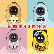 Cat Bag Pet Bag Panorama Transparent Kitty Space Bag Breathable Out Portable Pet Bag Autonomously Designed Cat Bag