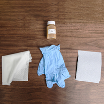 Plant wood wax oil Environmental protection solid wood furniture hard wax oil care package 50ml 80ML sub-pack