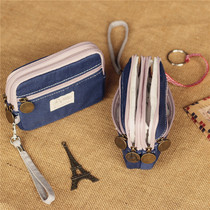 Mini bag debris finishing storage bag put coin key bank card large capacity simple small coin purse