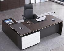 Guangdong bosss table managers desk boss The new minimalist dark-coloured department of the Taiwan Affairs Office of the Taiwan Affairs Office Guangdong Furniture