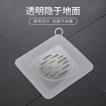 Floor drain deodorant ground leak cover deodorant mat silicone deodorant floor drain toilet insect proof sewer deodorant cover