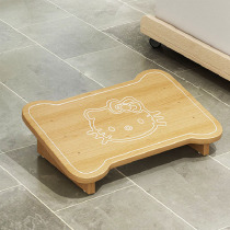 Foot stool cushion footrest office table lower net red putting foot deity and feet stool with legs on the bench for the rest of the stool