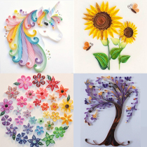 Derivative Paper Material Package for Beginner Derivative Paper Painting Tool Suite Derivative Paper Wirelight to Sunflower Line Diagnosis Manual diy