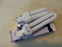Shanghai Green Source PL-C intubation energy-saving lamp 9w11w13W2u energy-saving bulb cylinder lamp intubation