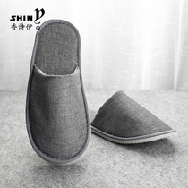 Disposable slippers Hospitality slippers Hotel bed and breakfast Household linen slippers Spring and autumn indoor floor slippers