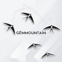 Spot Flensted Mobiles official authorized Danish Swallow balance charm Wind bell pendant Nordic ins
