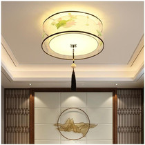 Indoor private room nail salon box company decoration beauty salon new Chinese bedroom lamp ceiling lamp simple sea bottom fishing