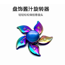 Sauce rotator gyro pendulum artifact Michelin chef recommends hotel chef restaurant artistic conception dish tool