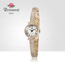 Rosemont Swiss watch 2019 new rhinestone round dial elegant gorgeous retro waterproof watch women
