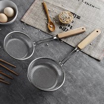 Slag separator household screen mesh screen filter oil filter Kitchen oil controller filter Fried oil drain old-fashioned small oil spill spoon