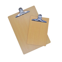 Note splint 32K wooden clip A4 folder point menu clip open sales list clip restaurant order clip wooden writing board pad writing board clip office supplies