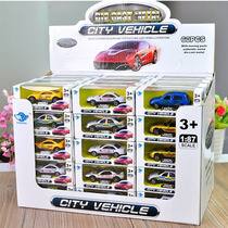 Alloy car racing car sports car childrens toy alloy alloy alloy engineering car model toy local hot selling
