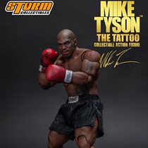 Storm Toys 1 12 Boxing champion Tyson three-headed carving tattoo version hand-made model doll toy spot