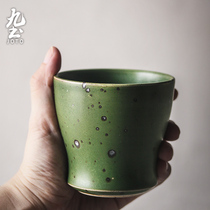 Japanese coarse pottery tea cup handmade retro water Cup couple Cup home Zen tea cup restaurant cuisine custom Cup