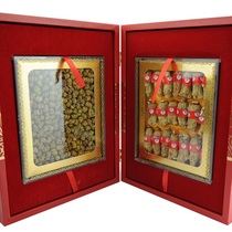 American Xus dendrobium book style American ginseng 111 ginseng + selected 100g dendrobe combined gift box