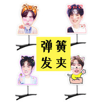 Chen Yingling Wang Yibo three-dimensional spring hairclip hair accessories headwear concert custom-made