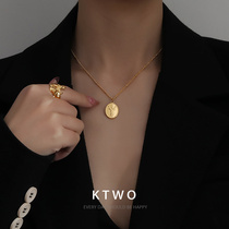 French advanced sense European and American style fashion temperament Angel necklace female Korean new simple Net red tide choker