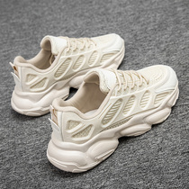 Mens shoes 2021 new summer breathable trend Joker mesh sports casual shoes youth ins Daddy trendy shoes