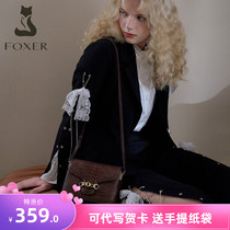 Golden Fox Official Flagship Store Officer Network France Retro Superior Sense Small Crowdsourcing Bag Women 2020 New Ocean Gas Single Shoulder