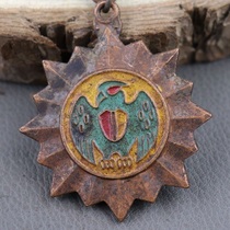 Red collection of medals military medals iron medals badges medals anti-war national eagle martial arts medals