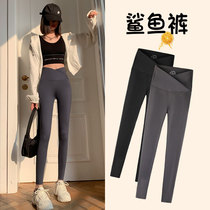 Underpants women outwear Barbie pants 2022 Spring autumn new small feet Tight Body Yoga Cross Waist Shark Pants Summer