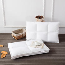 Bread pillow feather velvet pillow casual hotel checkered pillow cotton pillow adult pillow bedding