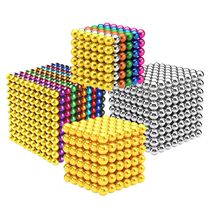 5mm golden silver charm Buck magnetic ball suction iron bead adult puzzle toy Cube decompression magnetic ball