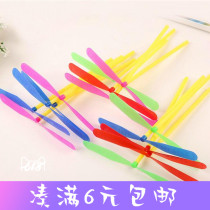 Childrens toy bamboo dragonflies nostalgic for a dream flying days Toys dont shine a students prize Childrens Day Gift