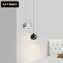 Maibo bedroom headboard chandelier modern minimalist designer Round Nordic Dining Room Terrace Room Small Chandelier
