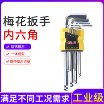 Dongyu Allen Wrench Set Special Ball Head Inner Six-sided Combination Long Flat Head 6 Hexagon Repair Tool
