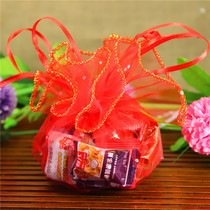 Wedding gifts Wedding candy bag Birthday candy box Full moon yarn bag Gift bag Disc Christmas candy bag