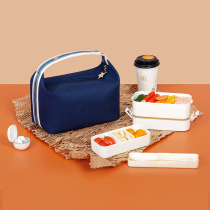 Lunch box Hand bag lunch bag with rice bag office worker small capacity rice bag insulation foil fashion